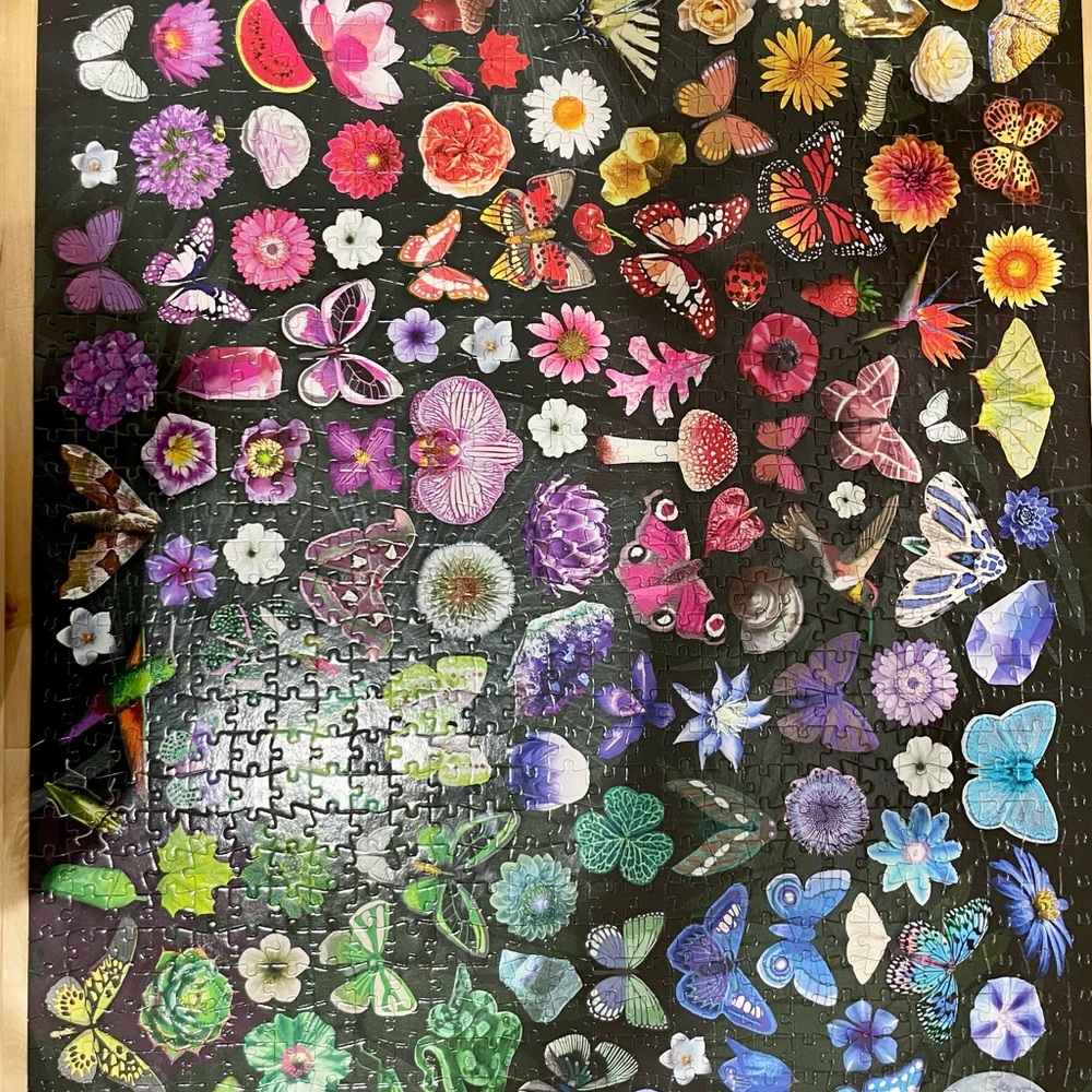 Jigsaw Puzzle-1000 piece “Twilight Garden” - Picture 3 of 3